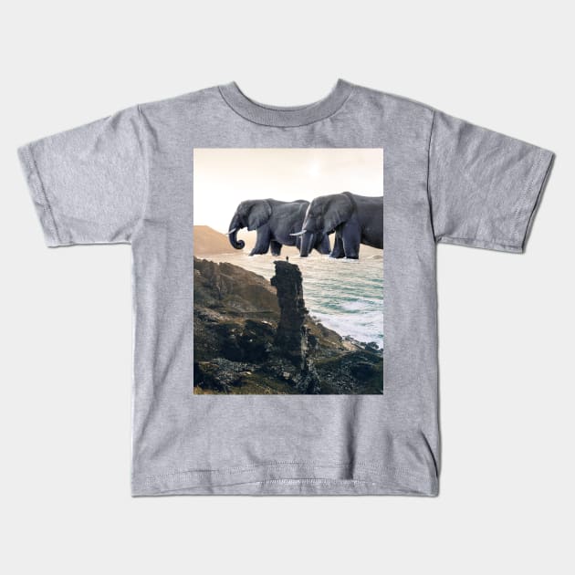 Nature's Majesty Kids T-Shirt by Fanbros_art